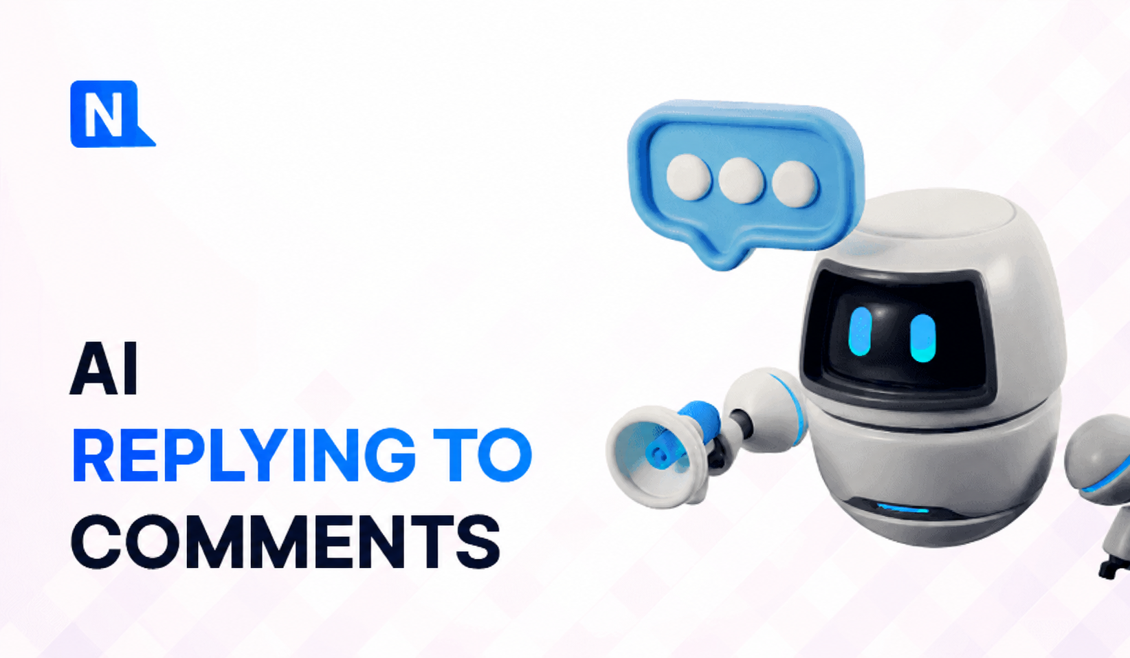 Instagram post with automated AI replies in the comment section